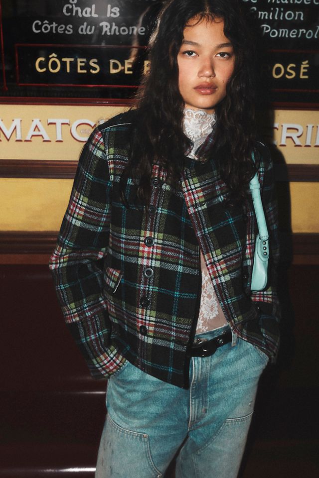 Lotty Soko Plaid Band Jacket #1