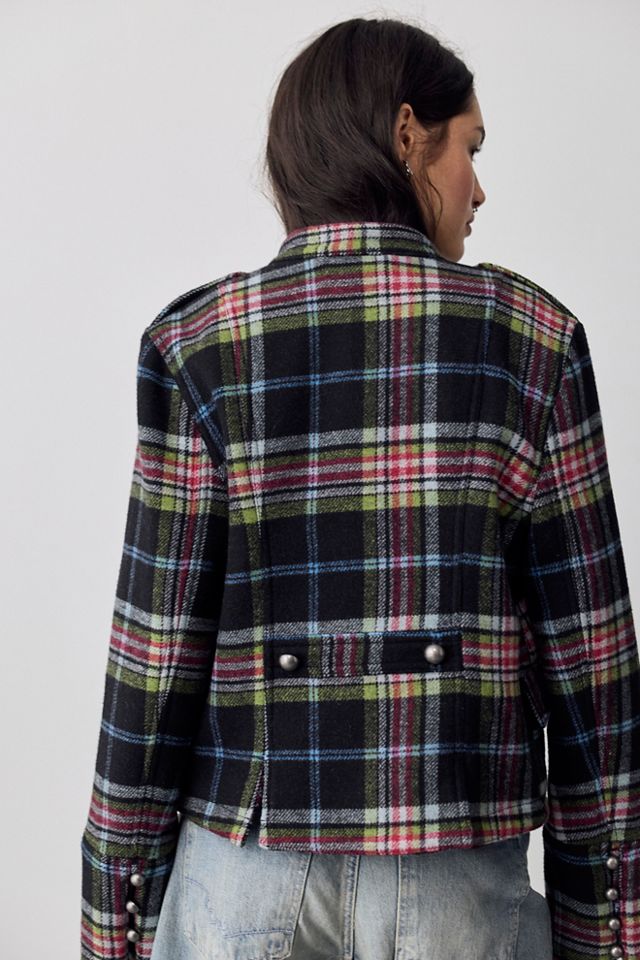 Lotty Soko Plaid Band Jacket #2