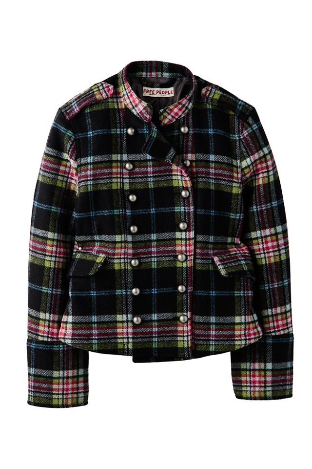 Lotty Soko Plaid Band Jacket #2