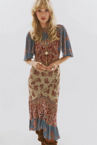 Robe longue imprimée Daystar