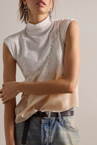 Женская футболка Intimately Keeping It Light Ribbed Muscle, цвет: Слоновая кость — фото 4