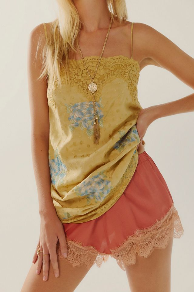 Ciao Ciao Vacation Unwind Lace Trim Shorts #2