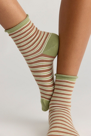City Cool Stripe Trouser Socks