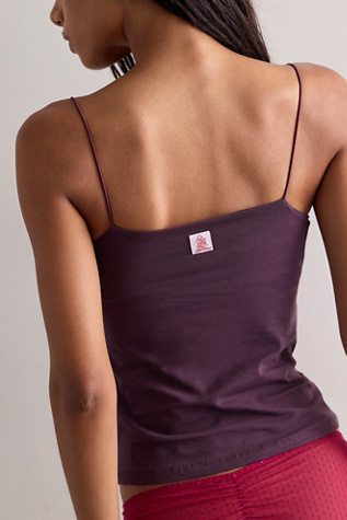 Женский топ Buttercup Chloe Organic Cotton Cami, цвет: Ягодный — фото 2