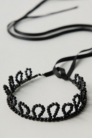 Женские аксессуары для волос Curried Myrrh Lucie Headband, цвет: Чёрный — фото 2