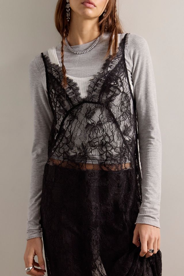 Star Crossed Lace Maxi Slip Dress #2
