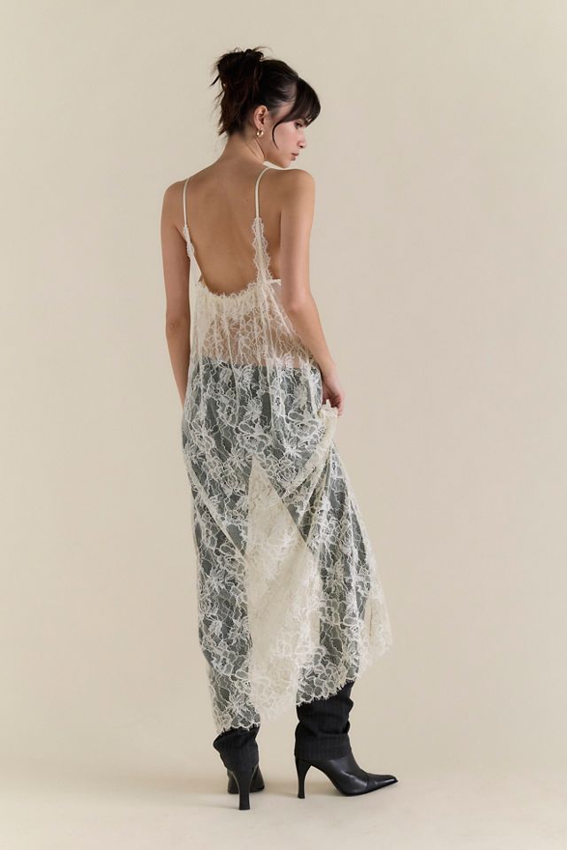 Star Crossed Lace Maxi Slip Dress #1