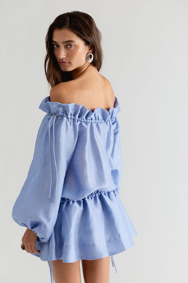 Shona Joy Marlowe Off-The-Shoulder Mini Dress #1