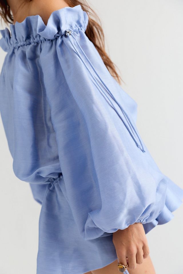 Shona Joy Marlowe Off-The-Shoulder Mini Dress #2