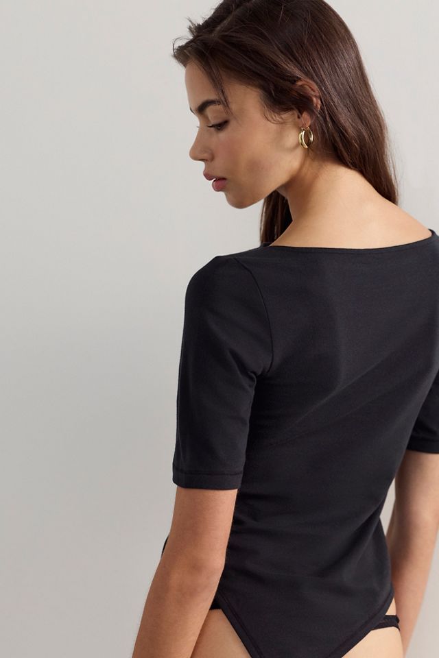 Easy Rotation Asymmetrical Half-Sleeve Shirt #1
