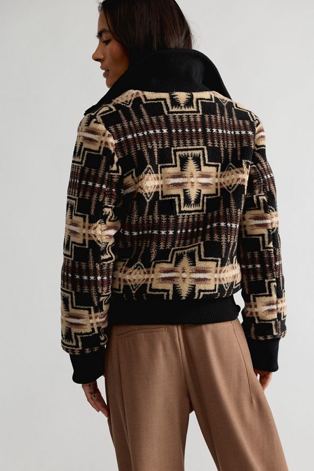 Pendleton Foxglove Fleece Bomber Jacket #1