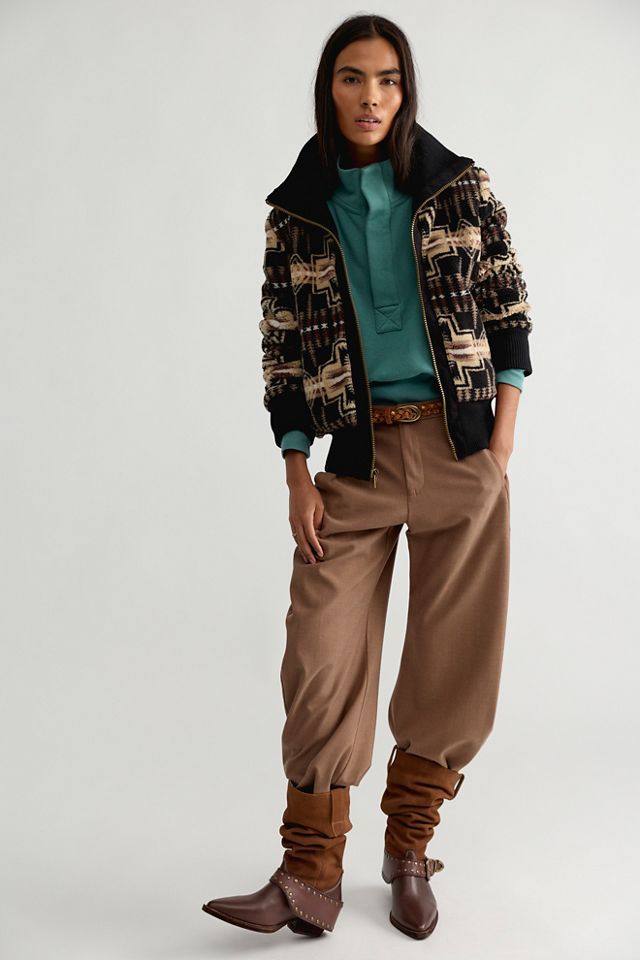 Pendleton Foxglove Fleece Bomber Jacket #2