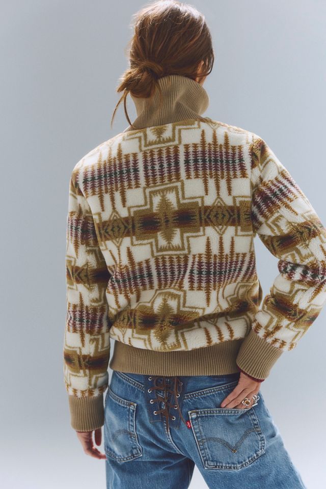 Pendleton Foxglove Fleece Bomber Jacket #1