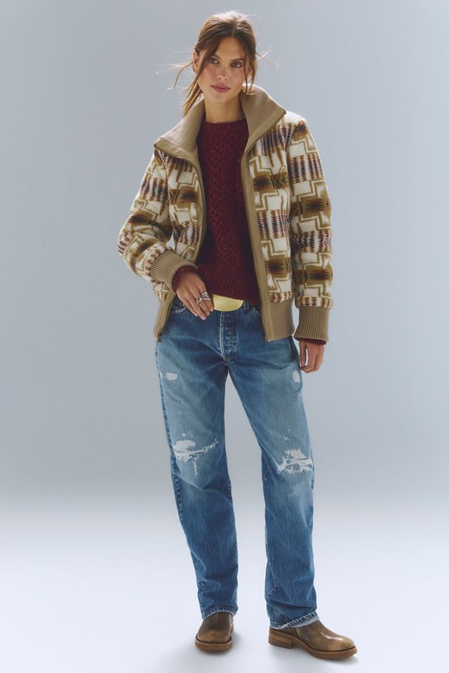 Pendleton Foxglove Fleece Bomber Jacket #2