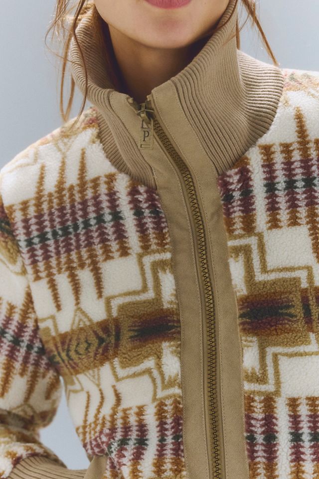 Pendleton Foxglove Fleece Bomber Jacket #3