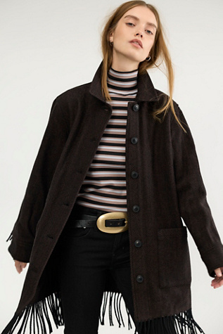 Pendleton Jolene Western Fringe Jacket by Free People