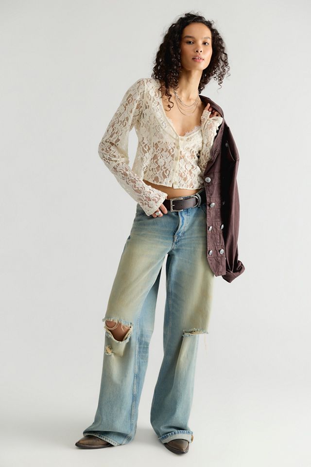 Lila Lace Top #2