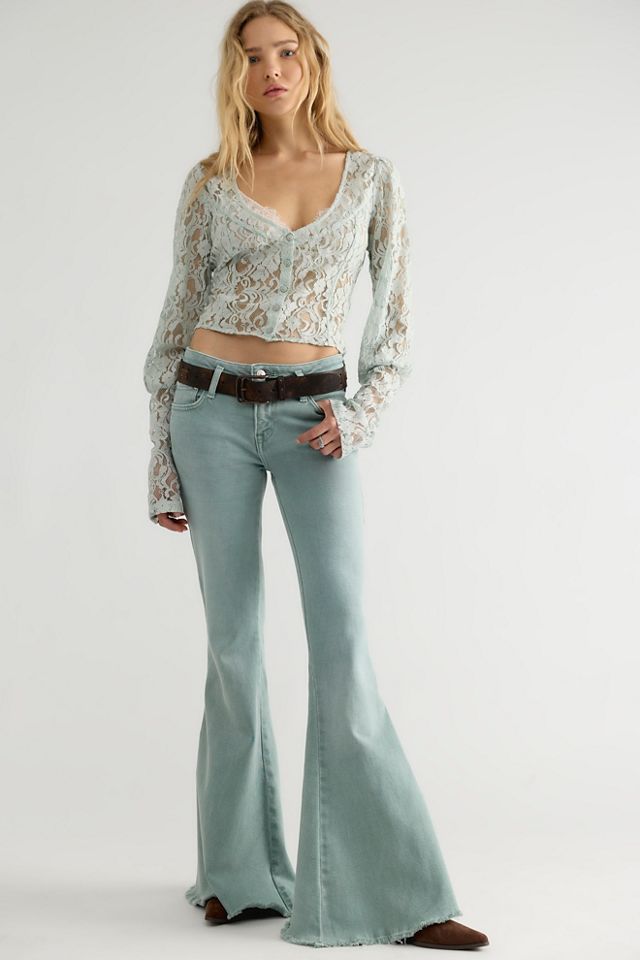 Haut en dentelle Lila #2