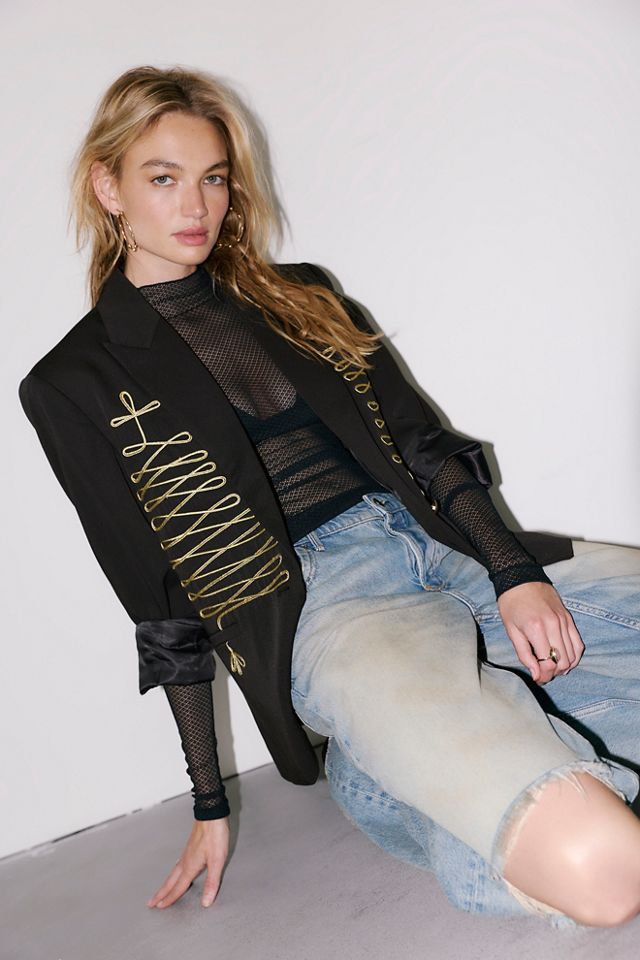 As If Mesh Layering Long Sleeve #2