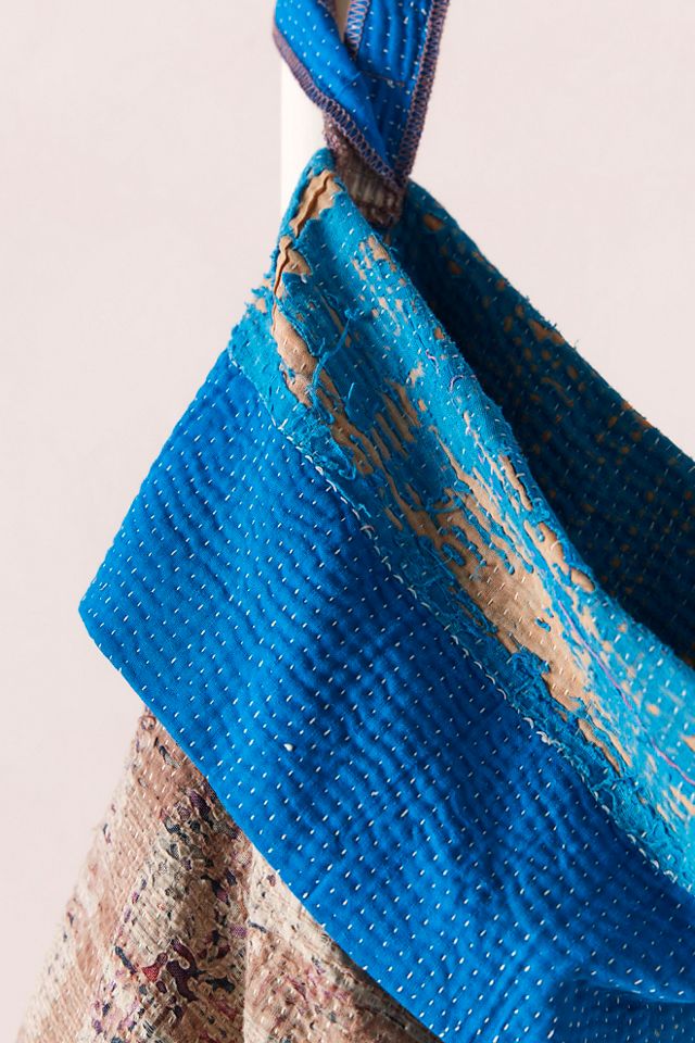 Vintage Kantha Stocking #2
