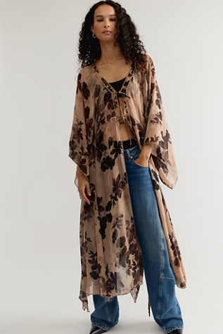 Женский топ Free People Eternal Sunshine Duster, цвет: Magnolia Rosewater — фото 1