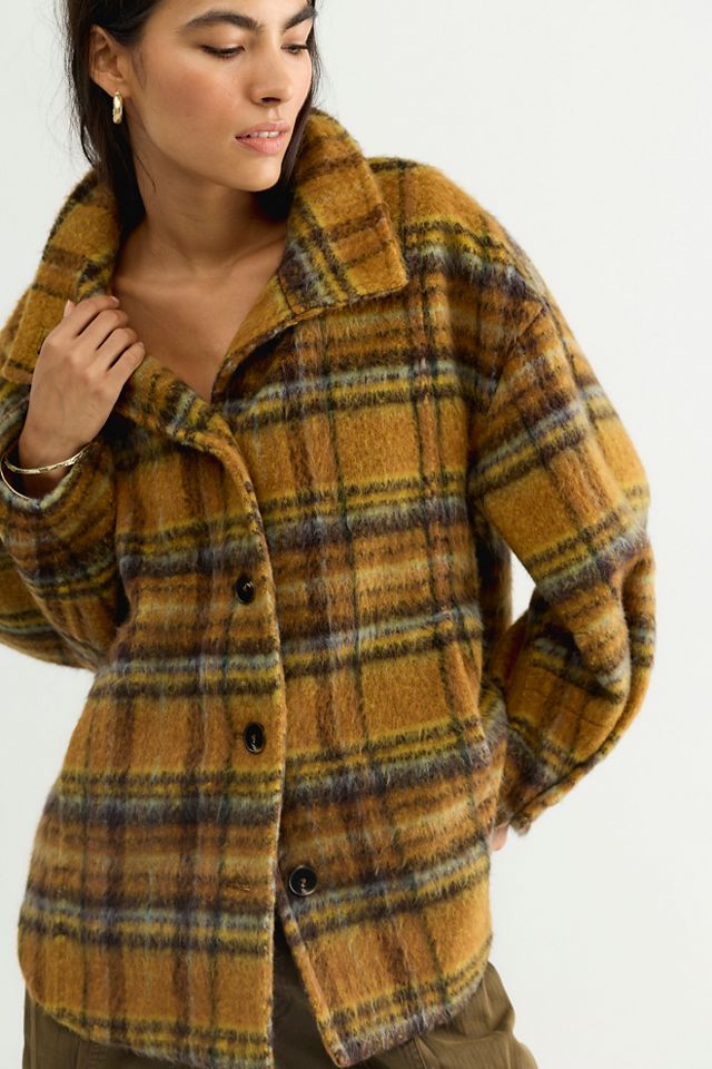 Beau Plaid Cocoon Coat #5