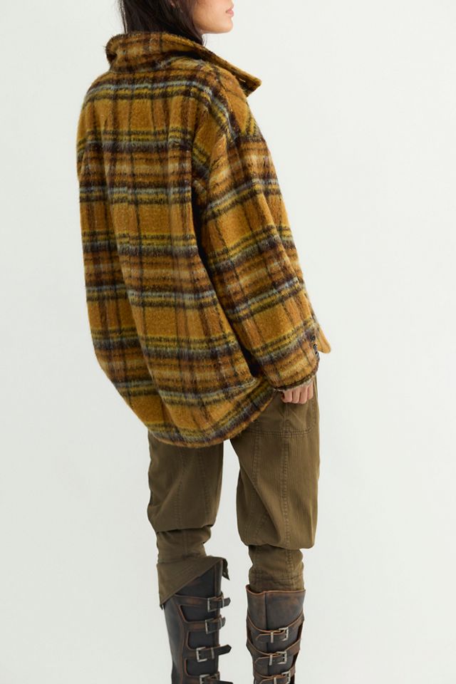 Beau Plaid Cocoon Coat #3