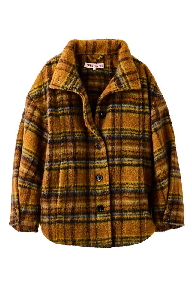Beau Plaid Cocoon Coat #2