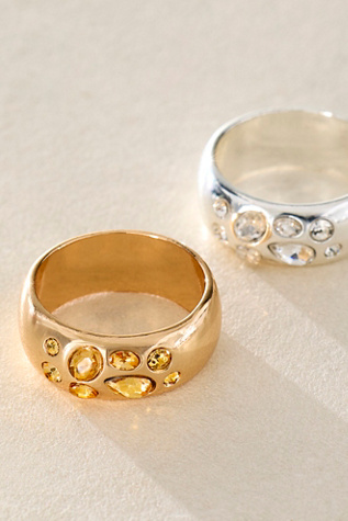 Bague à Pierres Éparpillées