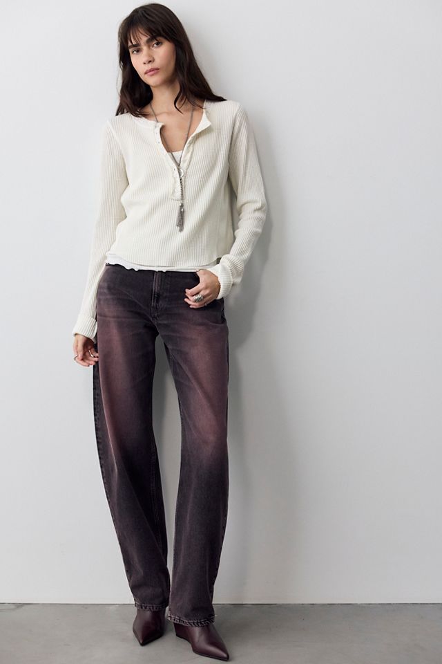FP One Blake Shrunken Henley Thermal #4