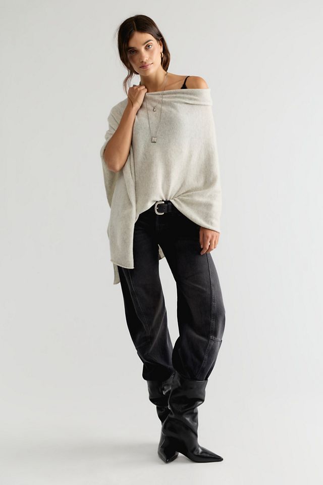 Simply Cashmere Poncho #2