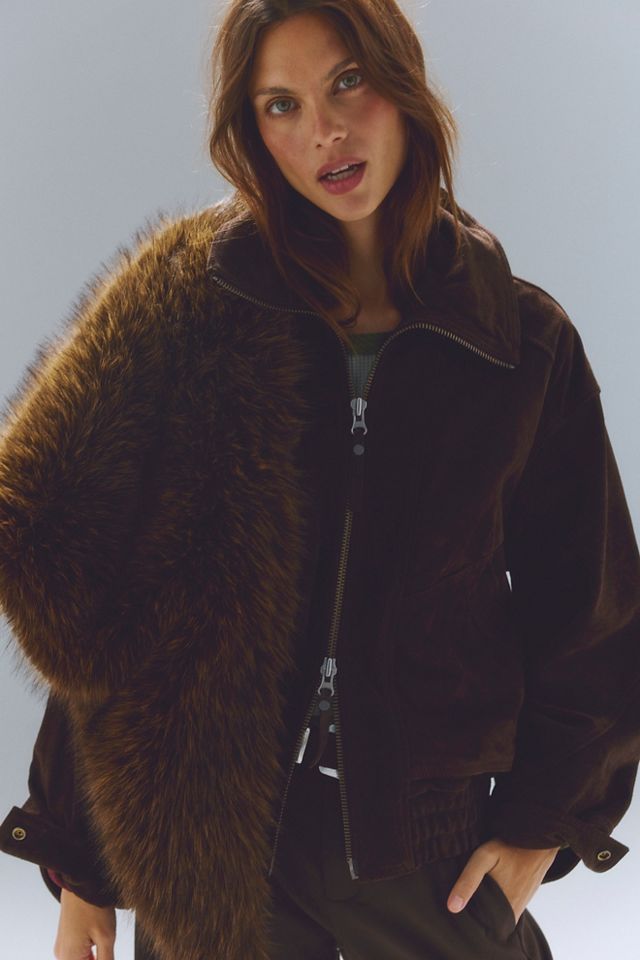 Ice Breaker Faux Fur Shawl | Free People