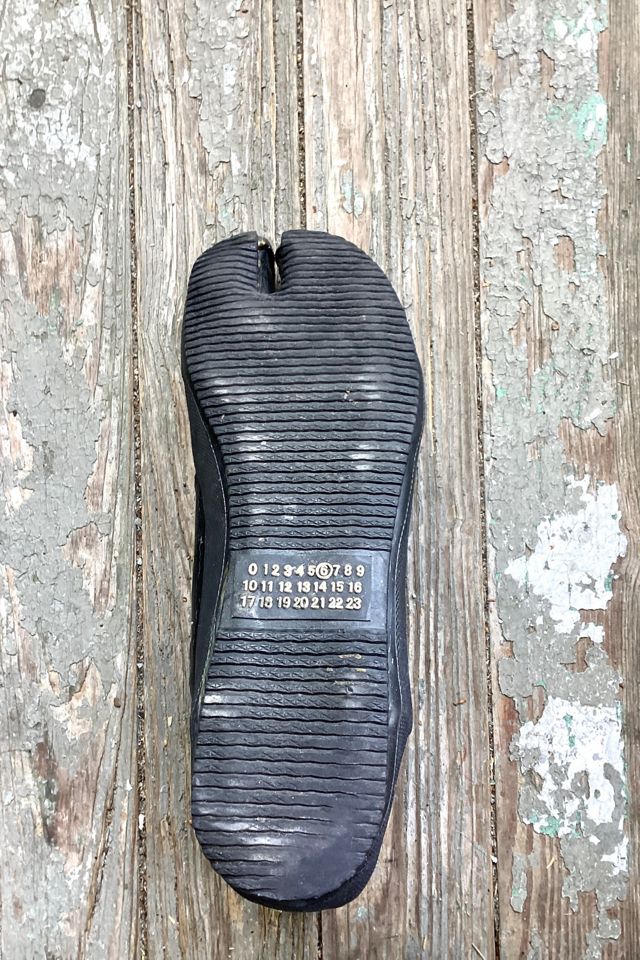 Vintage Martin Margiela Black Tabi Ankle Boots Selected by Cherry #1