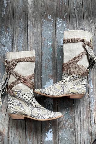 1980s Canvas Savage Boots Selected by Cherry