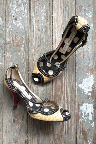 Vintage 2000s Christian Lacroix Heels Selected by Cherry