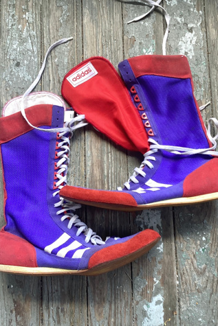 1980s Adidas Boxing Sneakers Selected by Cherry
