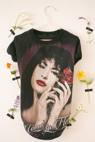 MODERNBEAST Repurposed Dog Tee Selena
