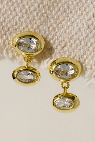 Женские серьги FYB Jewelry FYB Ingrid, цвет: Сапфировый / Золотой — фото 1