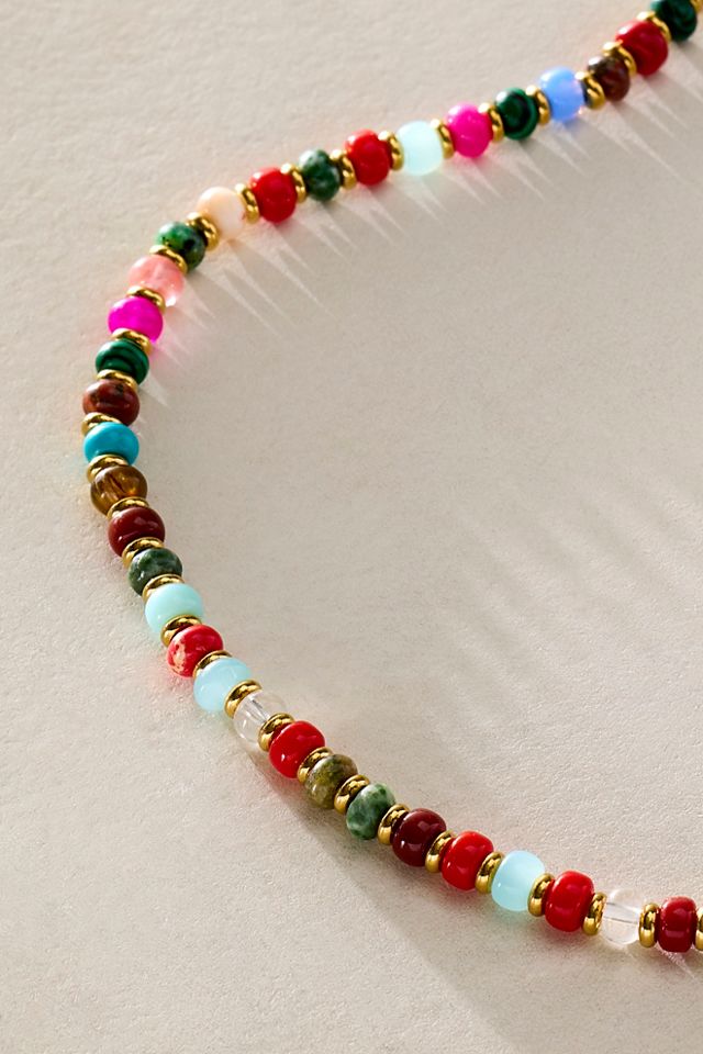 Brenda Grands Waterproof Gemstone Necklace #1