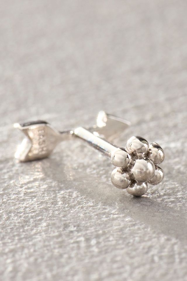Maria Tash Diamond Arrow Threaded Stud Earring #1