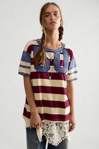 Tricia Fix Retro Baseball Tee