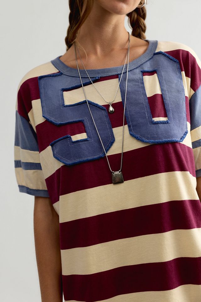 Tricia Fix Retro Baseball Tee #3