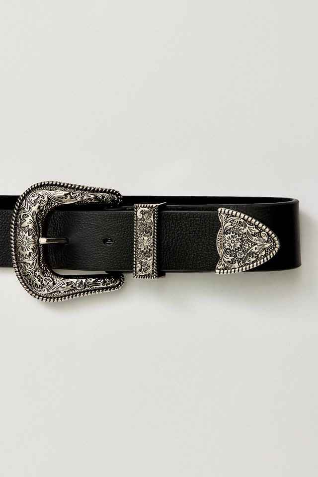 Bri Bri Leather Double Buckle Belt #1