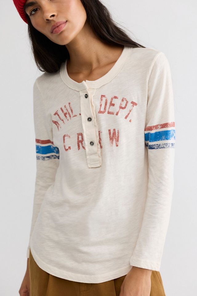 With The Team Henley Long Sleeve Tee #2