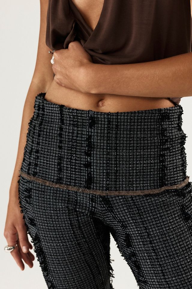 Luna Del Pinal Folded Waistband Capri Pants #3