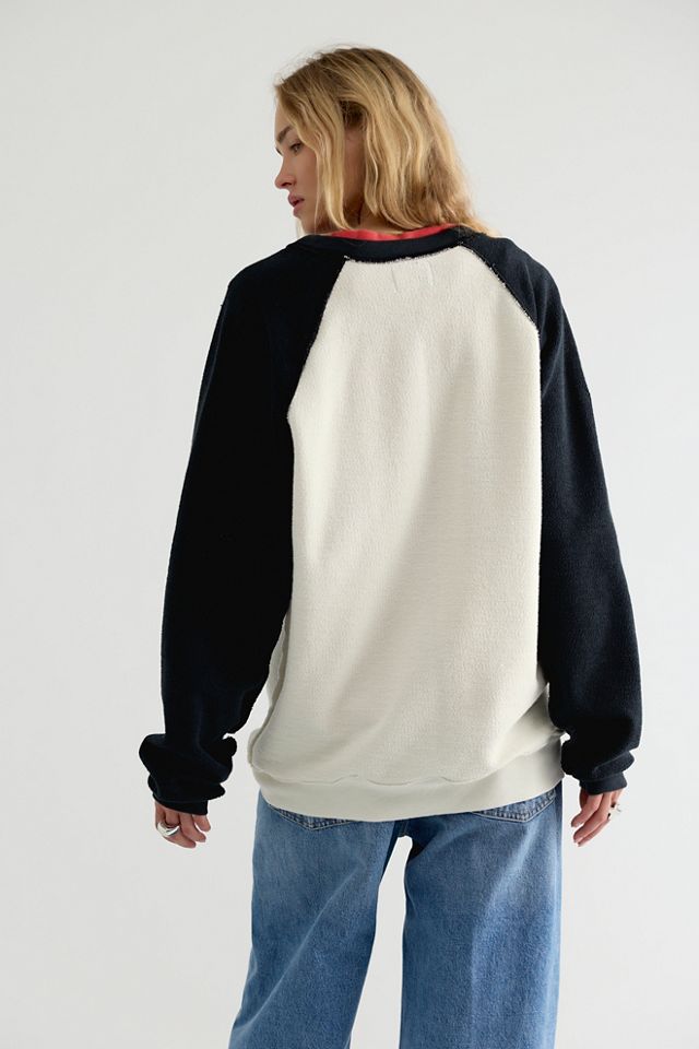 Original Retro Brand New York Raglan Crewneck Sweatshirt #1
