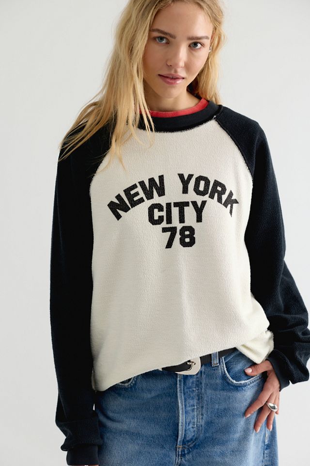 Original Retro Brand New York Raglan Crewneck Sweatshirt #3
