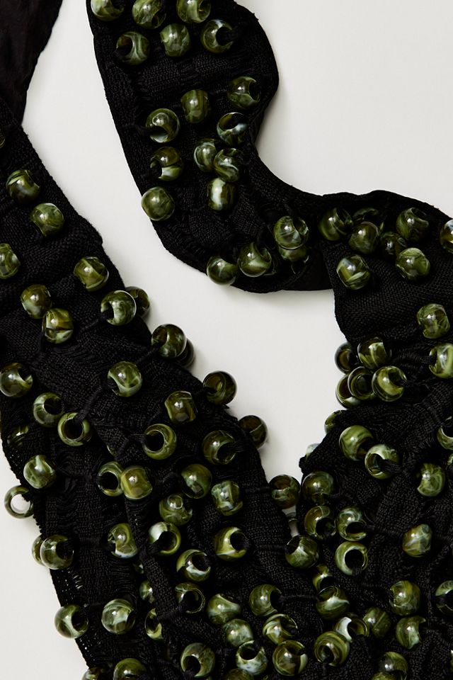 Luna Del Pinal Acrylic Beaded Mini Bag #3