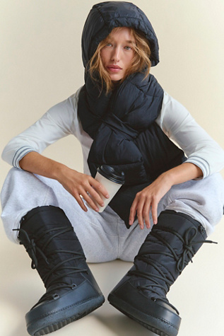 Hooded Puffer Scarf by Free People