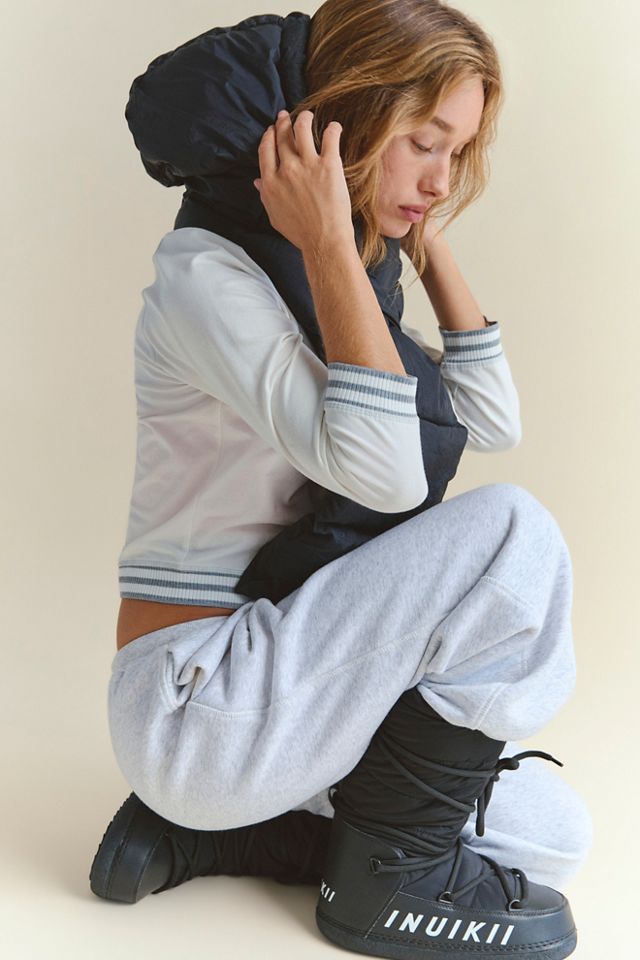 Hooded Puffer Scarf #1